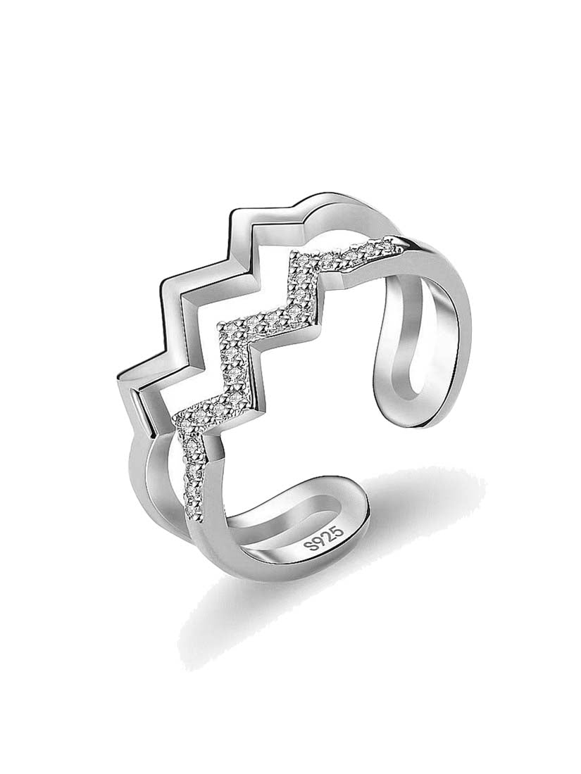 STE363R - Silver Ring