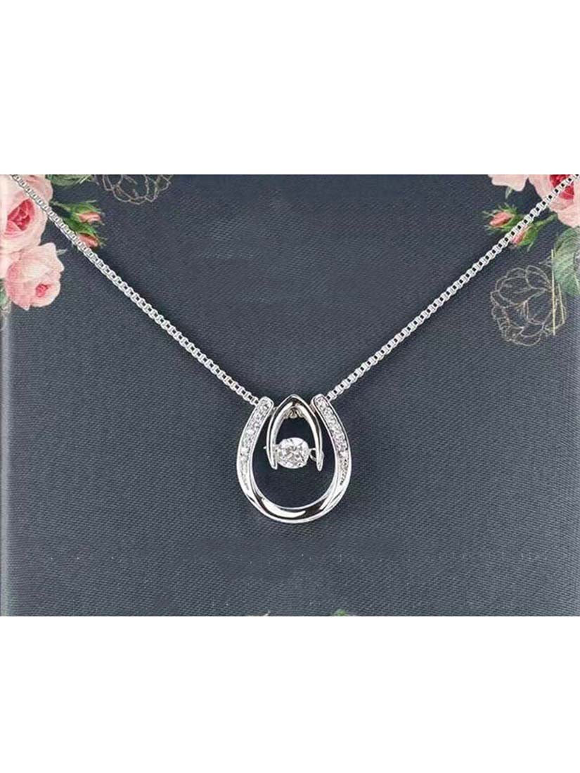 STE364N - Silver Necklace