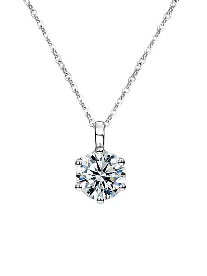 STE365N - Silver Necklace