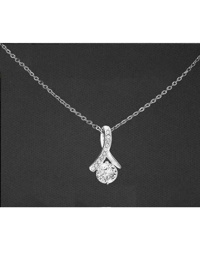 STE366N - Silver Necklace