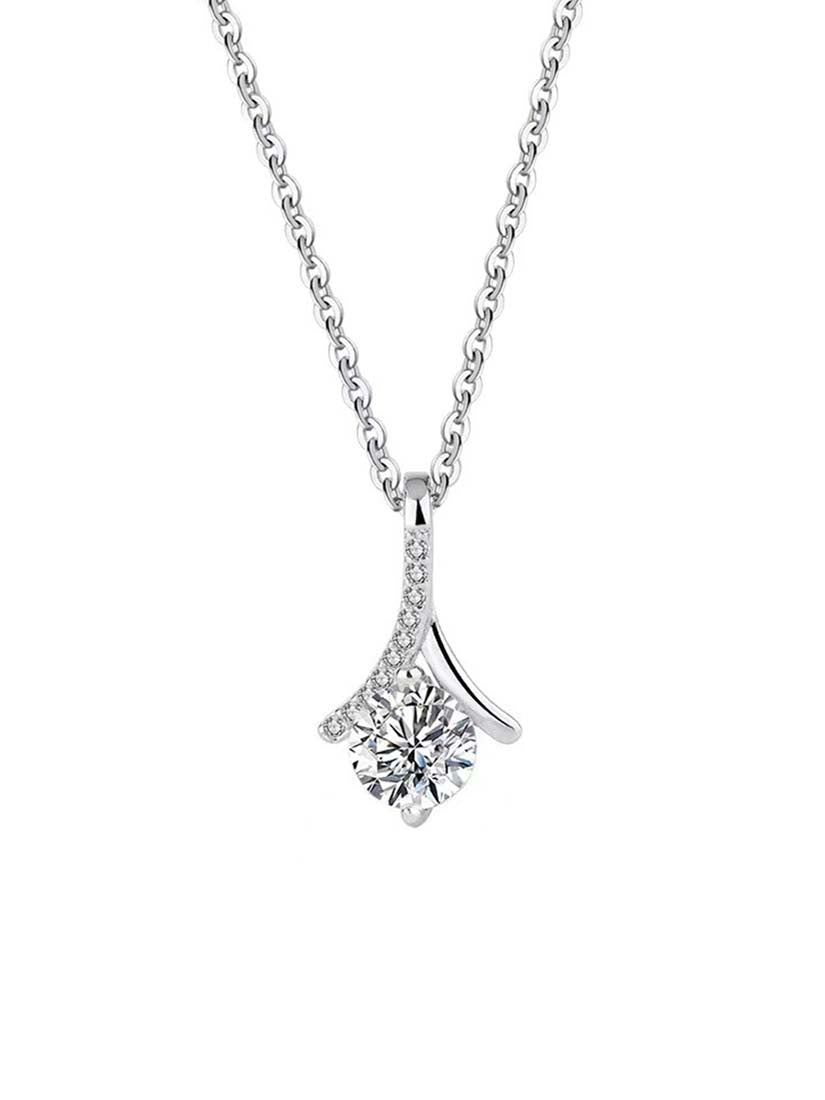 STE366N - Silver Necklace