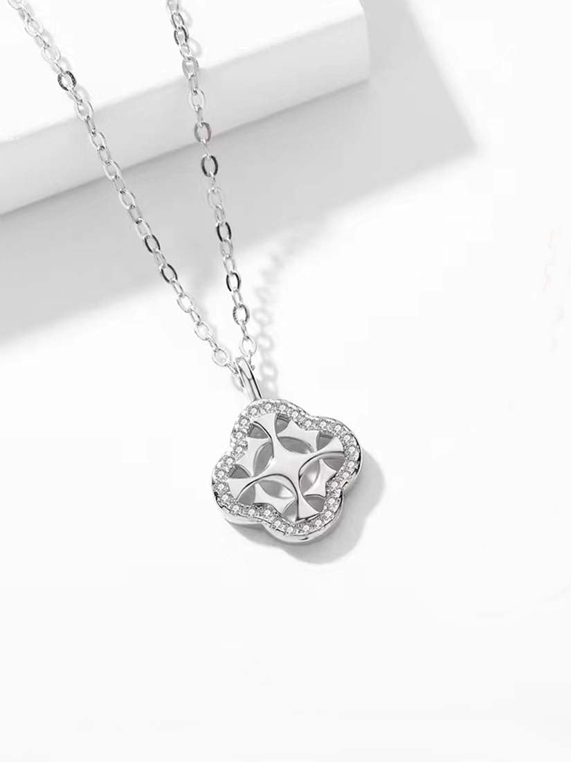 STE369N - Silver Necklace