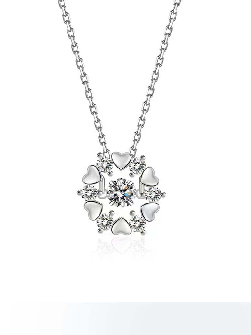 STE372N - Silver Necklace