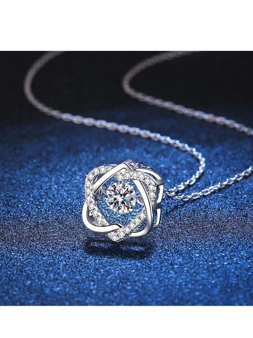 STE375N - Silver Necklace