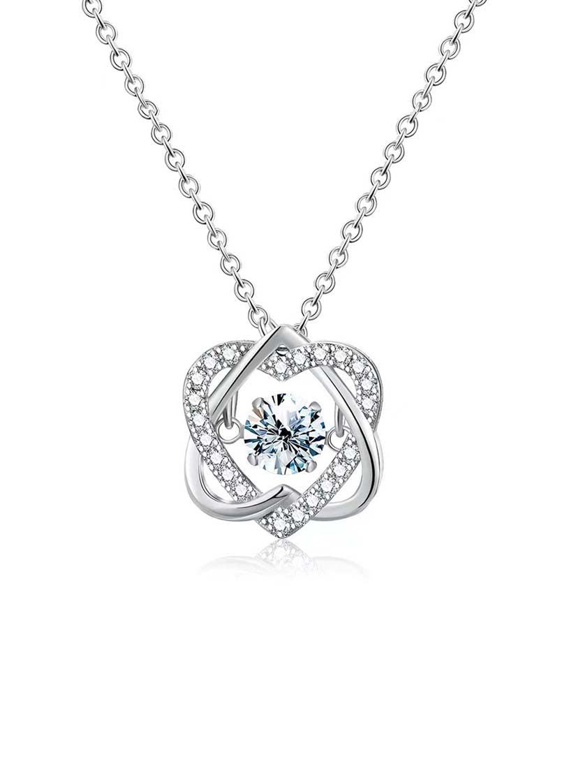 STE375N - Silver Necklace
