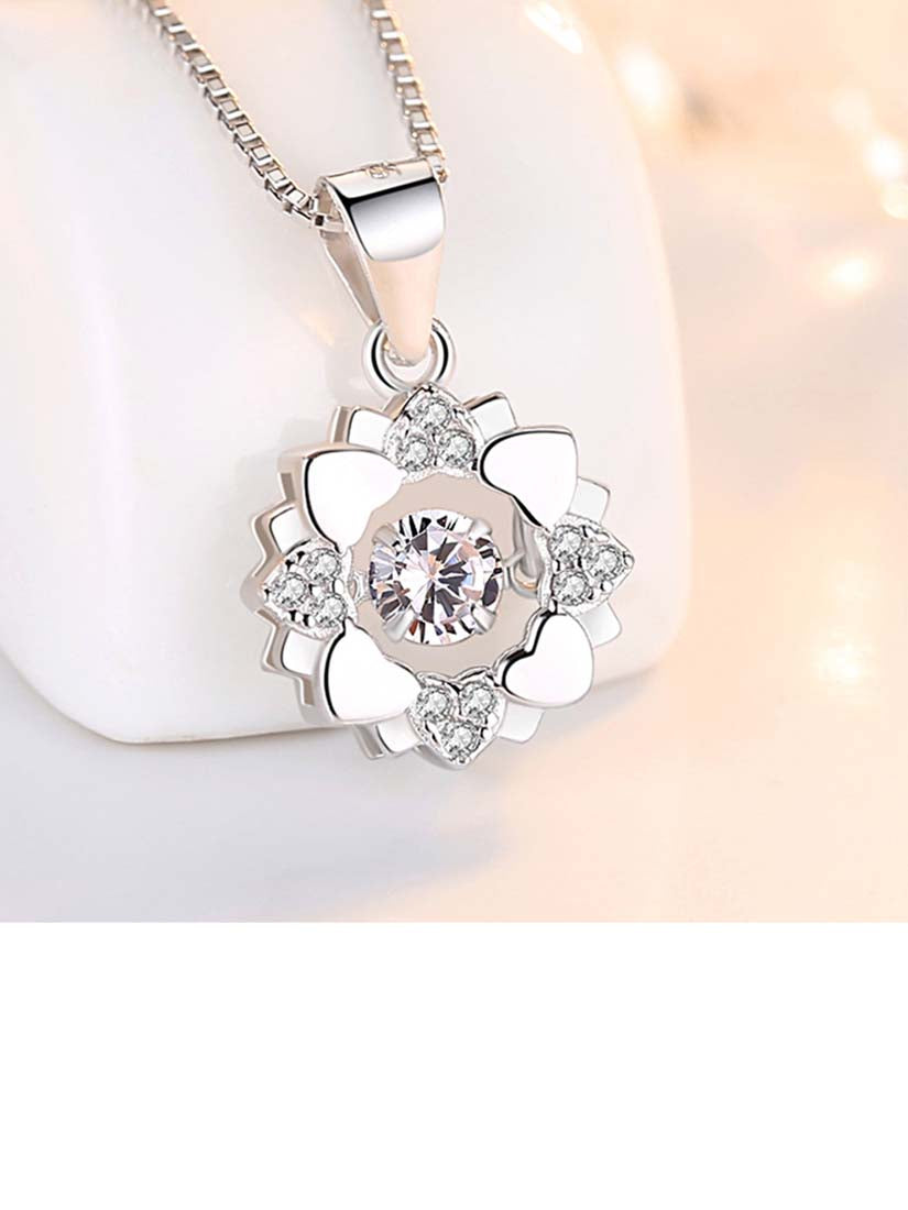 STE383N - Silver Necklace