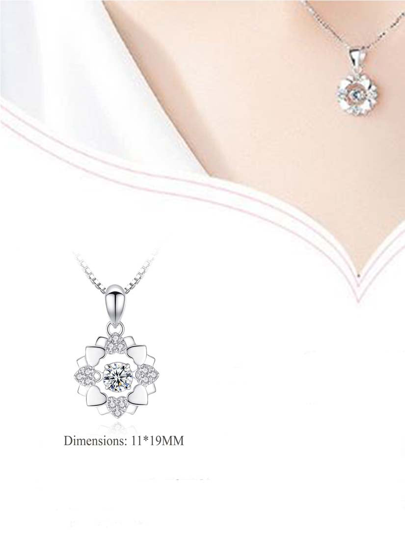 STE383N - Silver Necklace