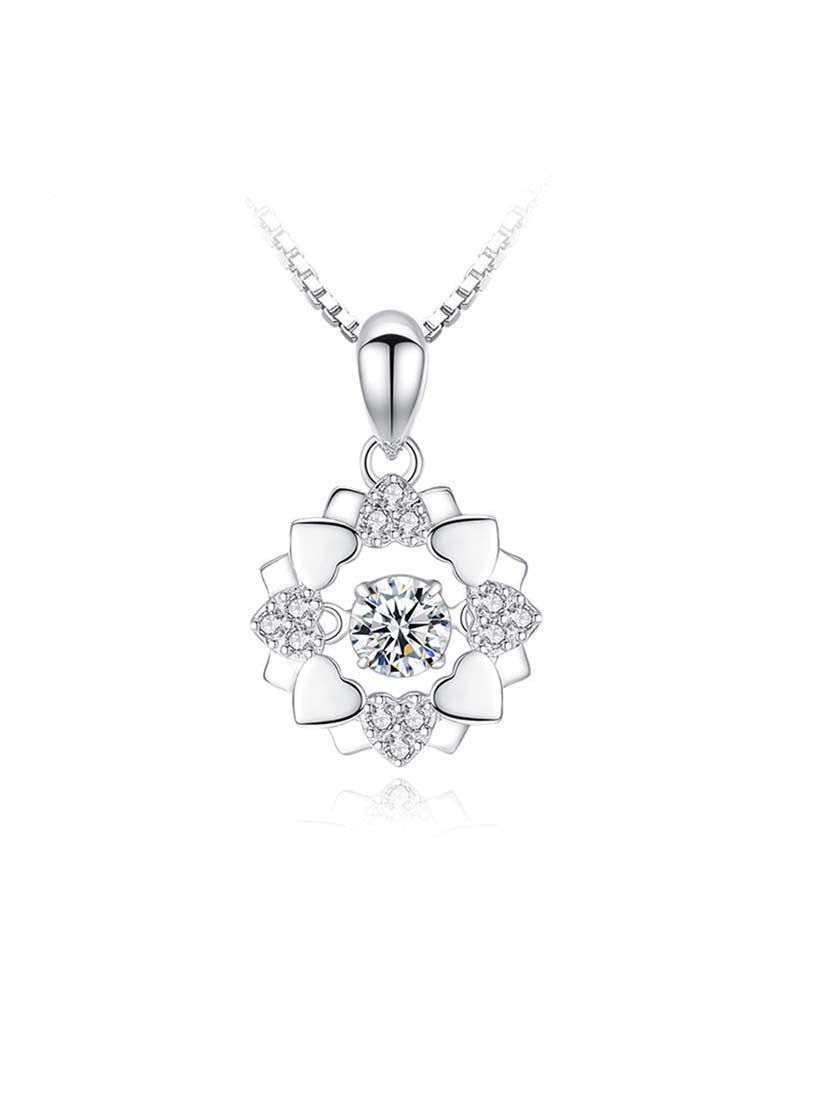 STE383N - Silver Necklace