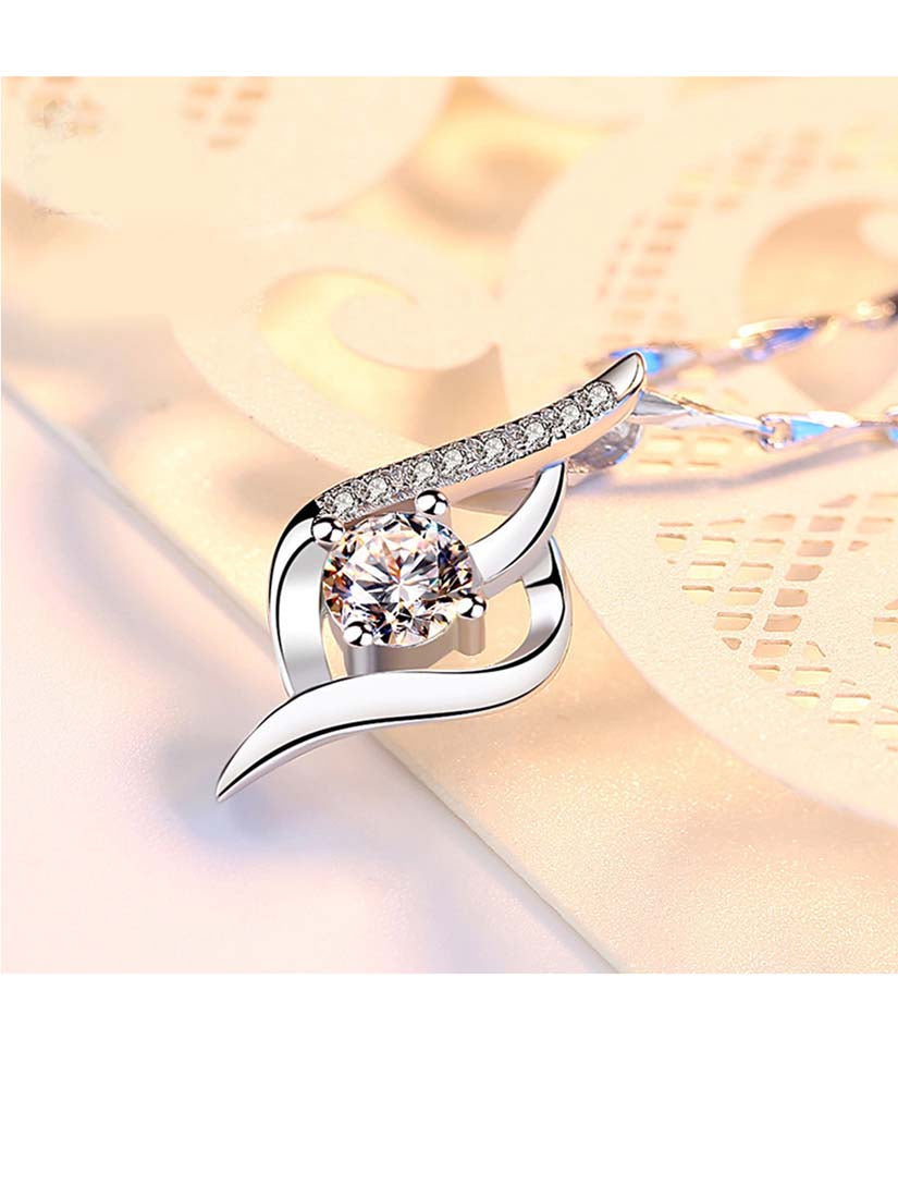 STE384N - Silver Necklace