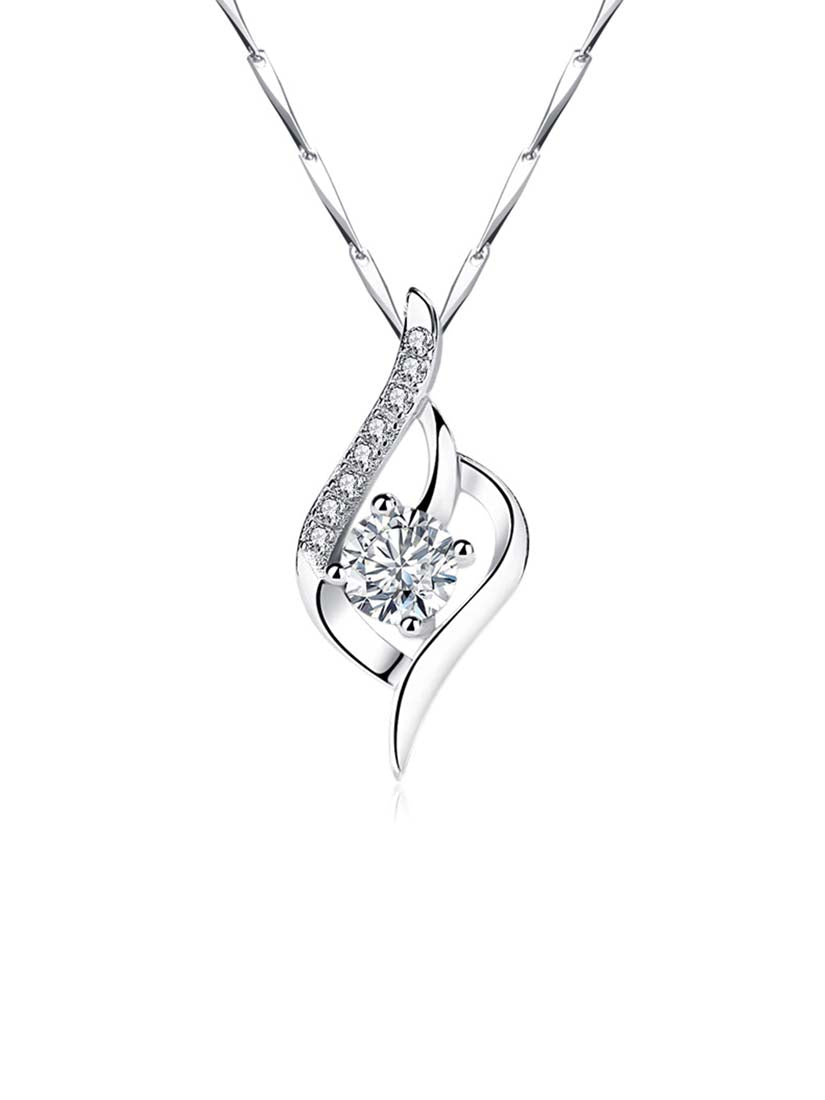 STE384N - Silver Necklace