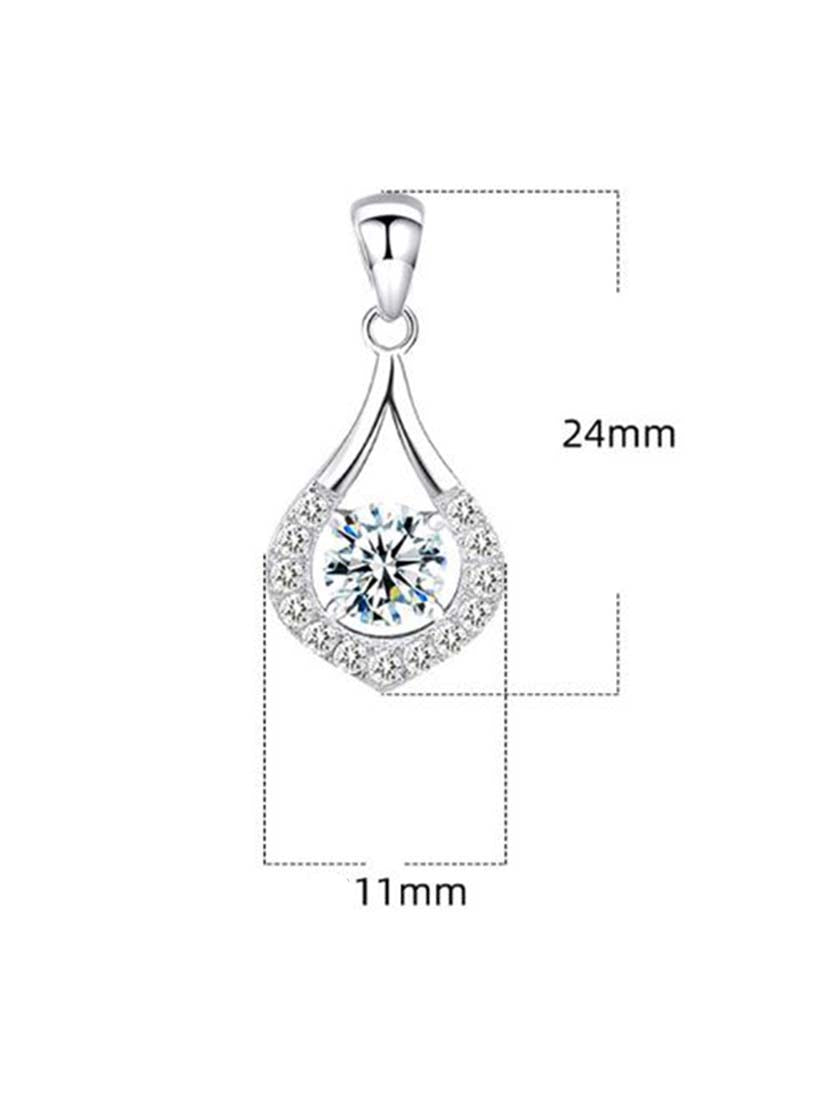 STE385N - Silver Necklace