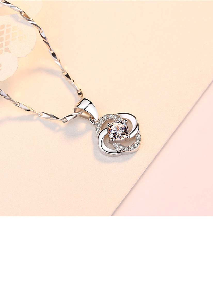 STE387N - Silver Necklace