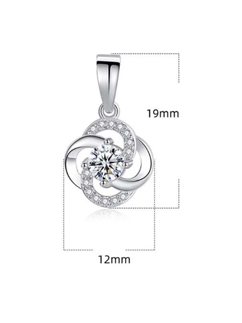 STE387N - Silver Necklace