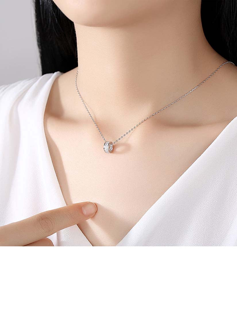 STE394N - Silver Necklace