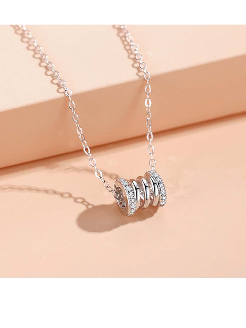 STE395N - Silver Necklace