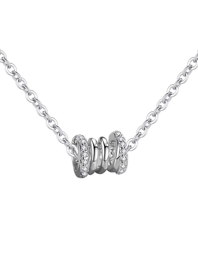 STE395N - Silver Necklace