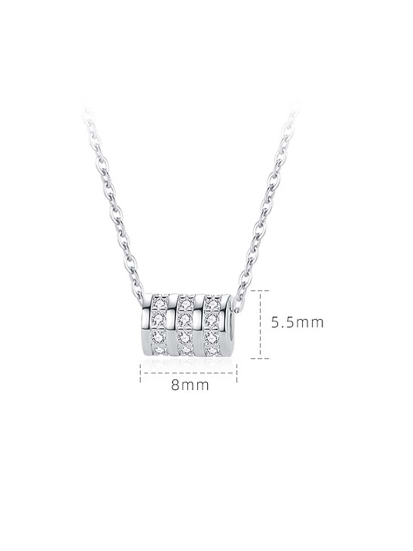 STE396N - Silver Necklace