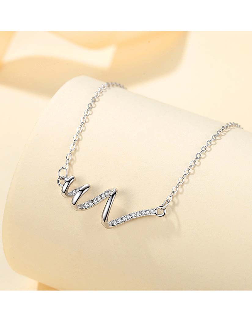 STE397N - Silver Necklace