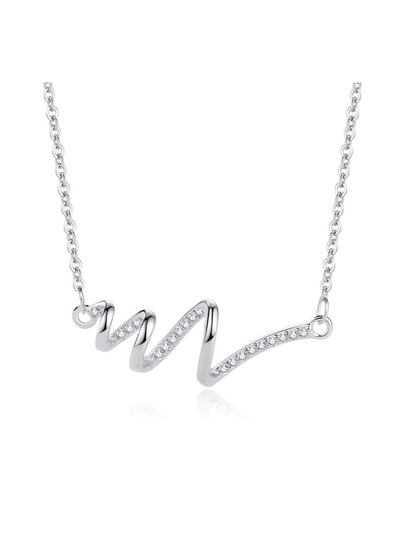 STE397N - Silver Necklace