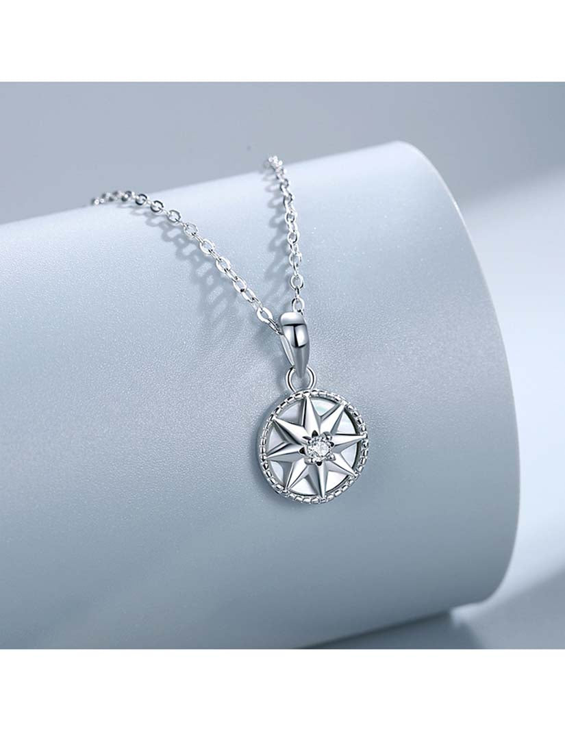 STE398N - Silver Necklace