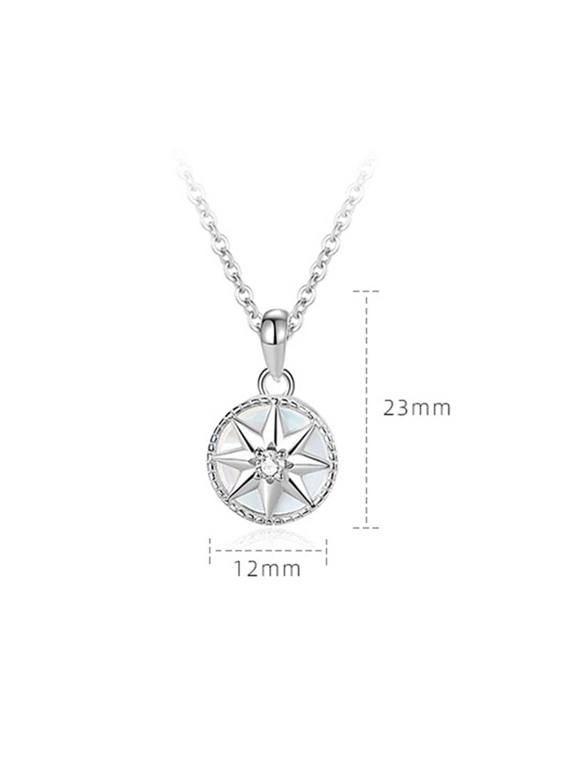 STE398N - Silver Necklace