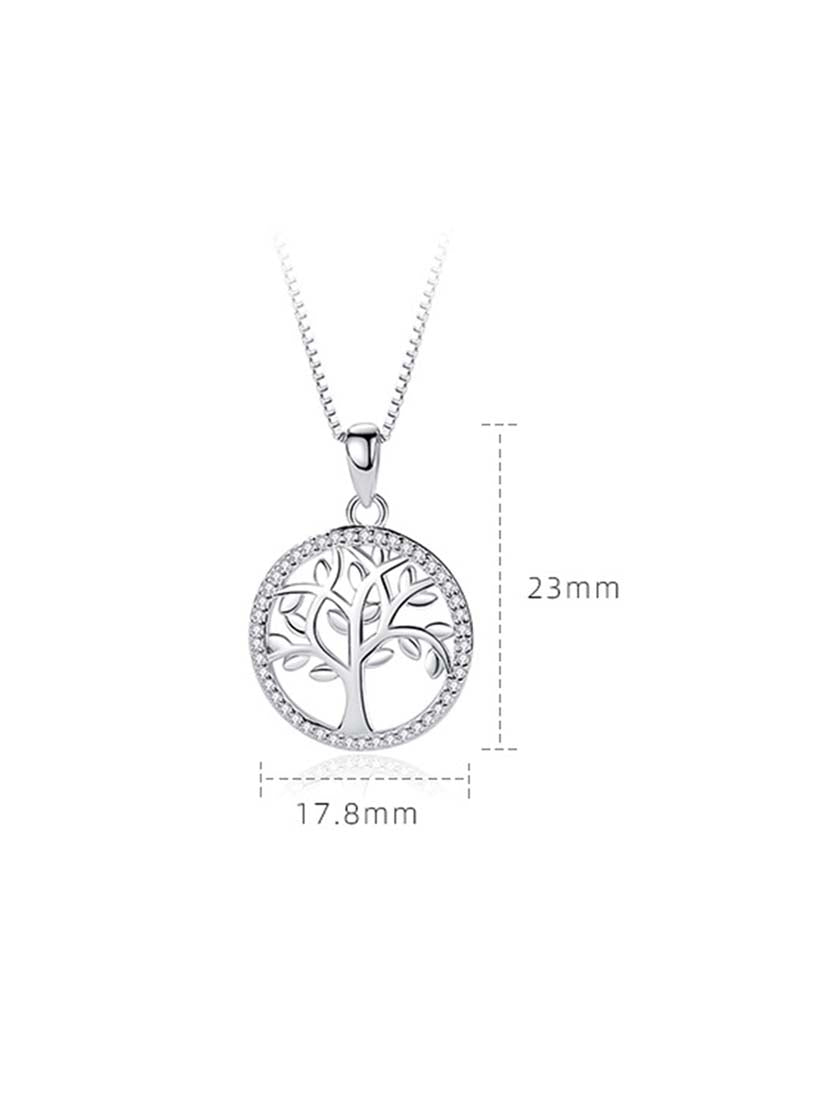 STE399N - Silver Necklace