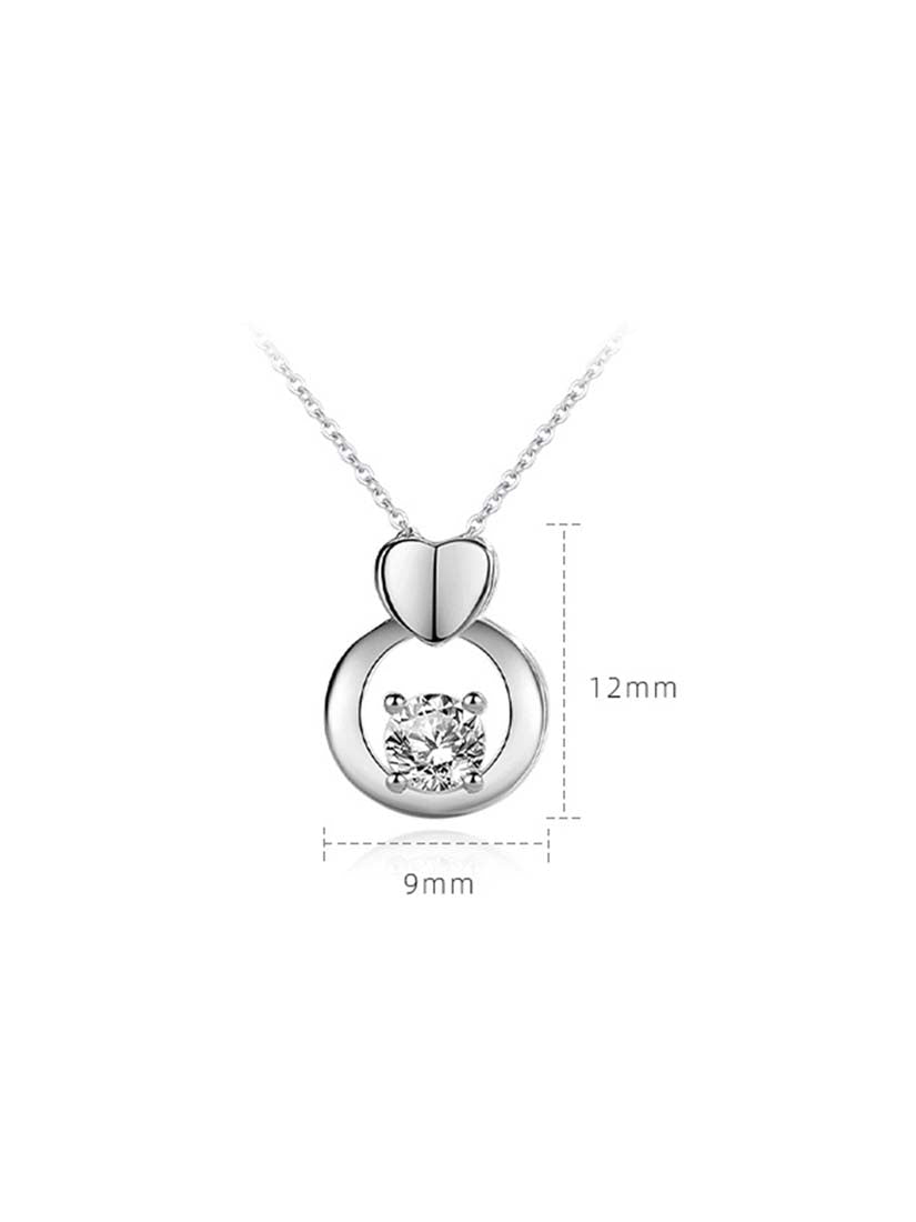 STE400N - Silver Necklace