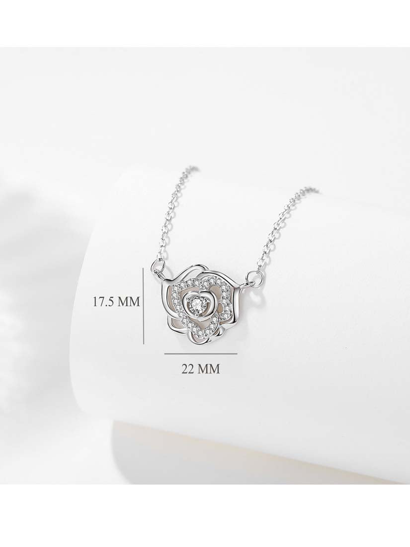 STE402N - Silver Necklace