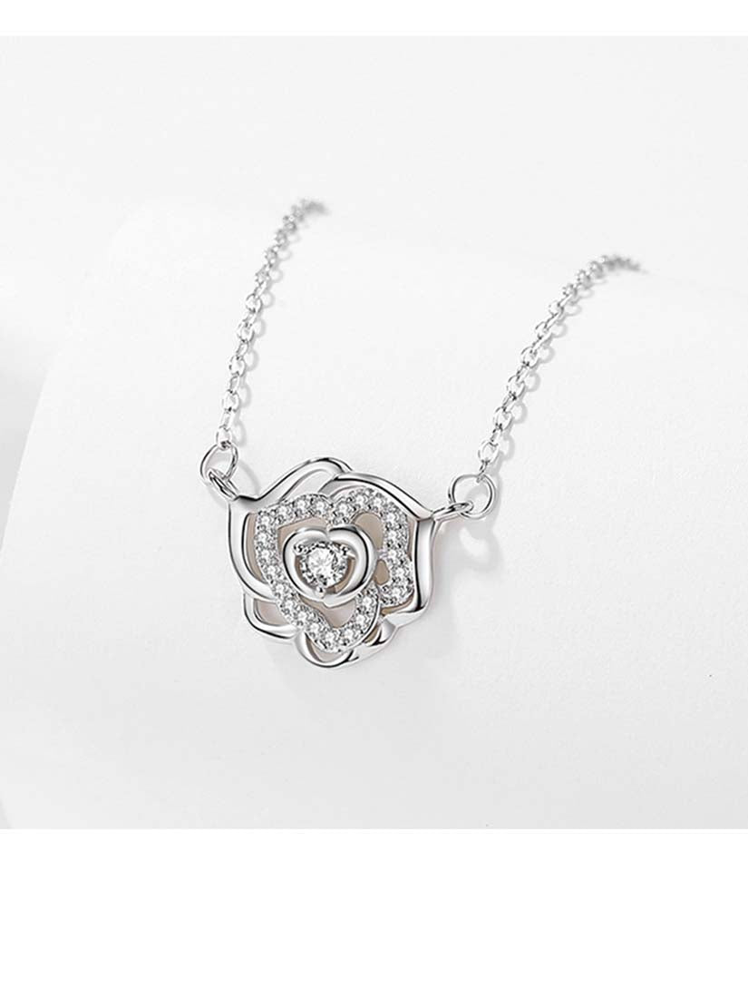 STE402N - Silver Necklace