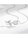 STE403N - Silver Necklace