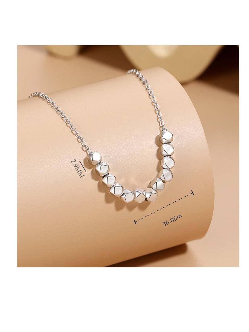 STE405N - Silver Necklace