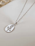 STE407N - Silver Necklace