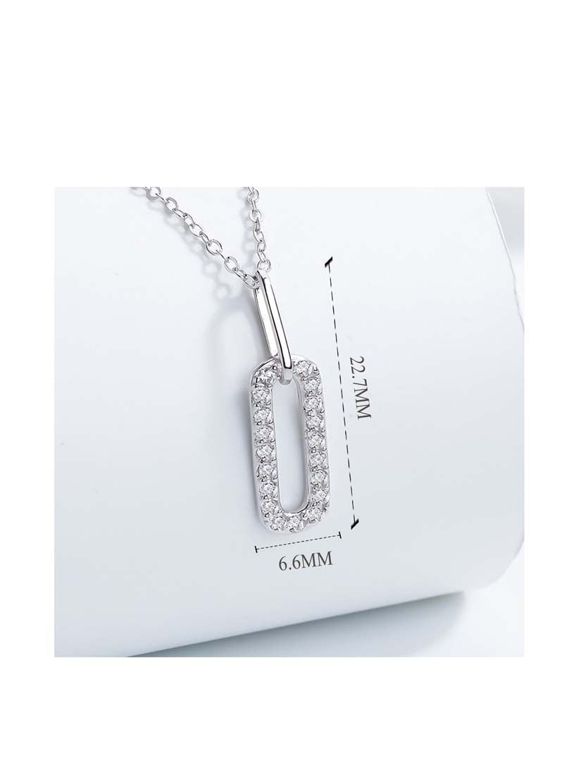 STE412N - Silver Necklace
