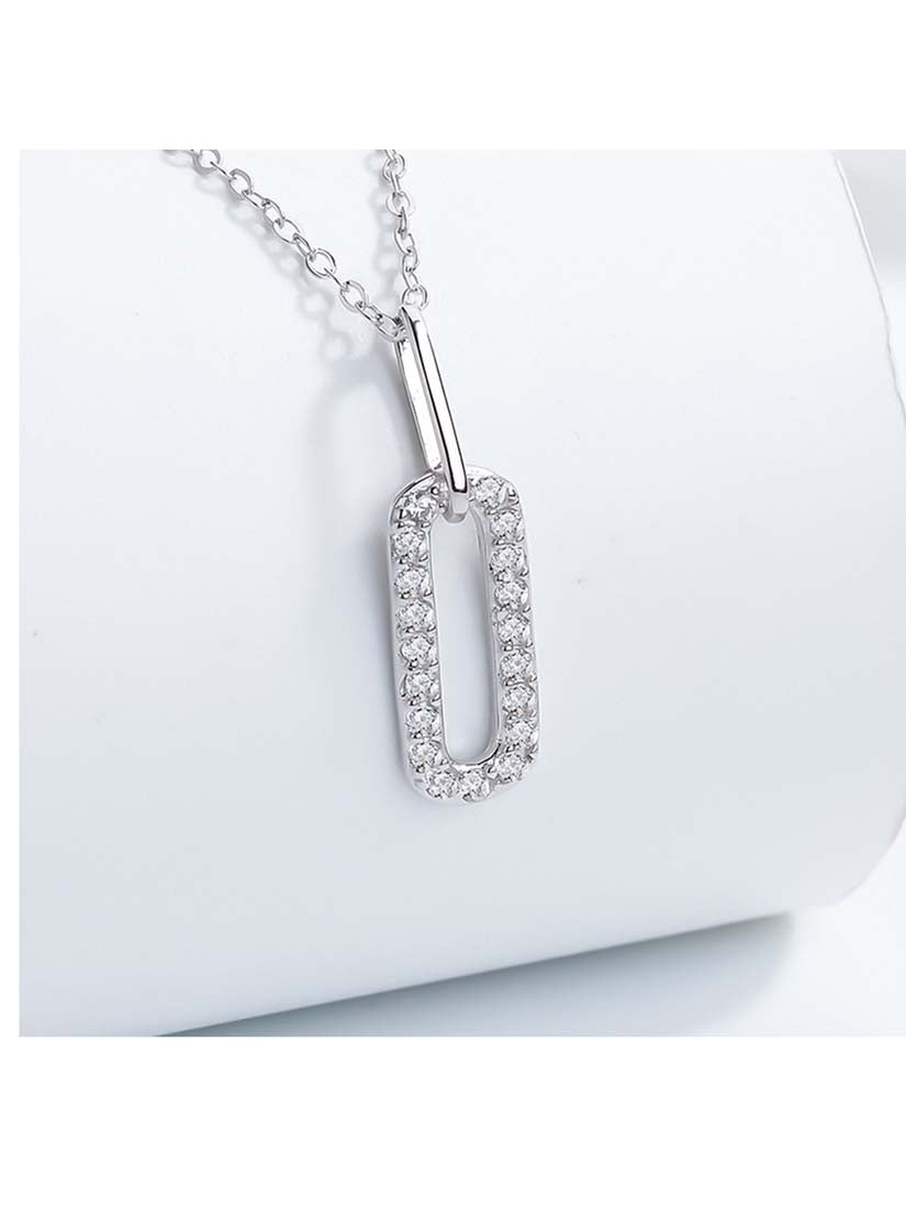 STE412N - Silver Necklace