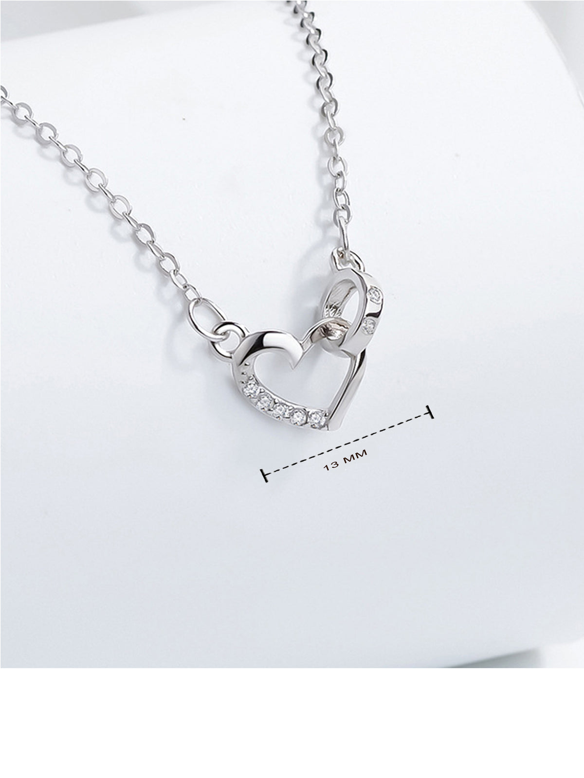 STE413N - Silver Necklace