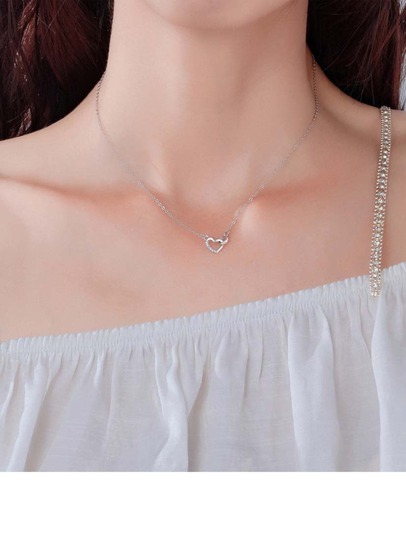 STE413N - Silver Necklace