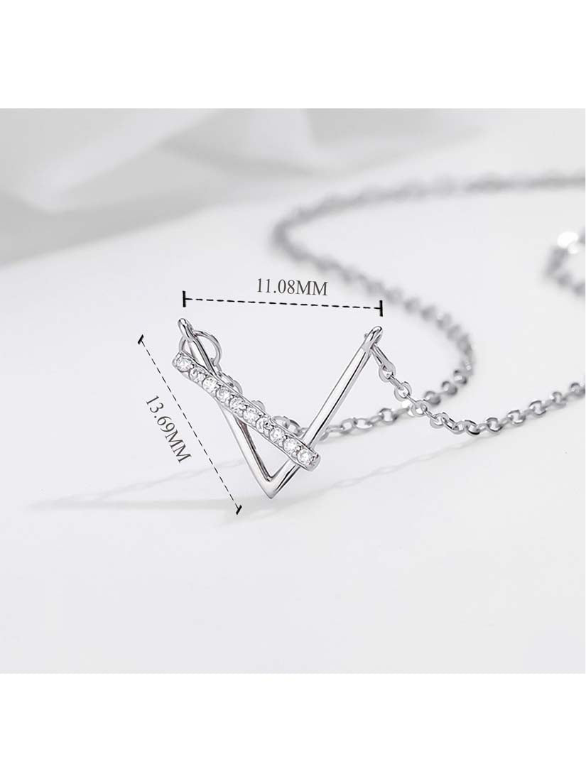 STE414N - Silver Necklace