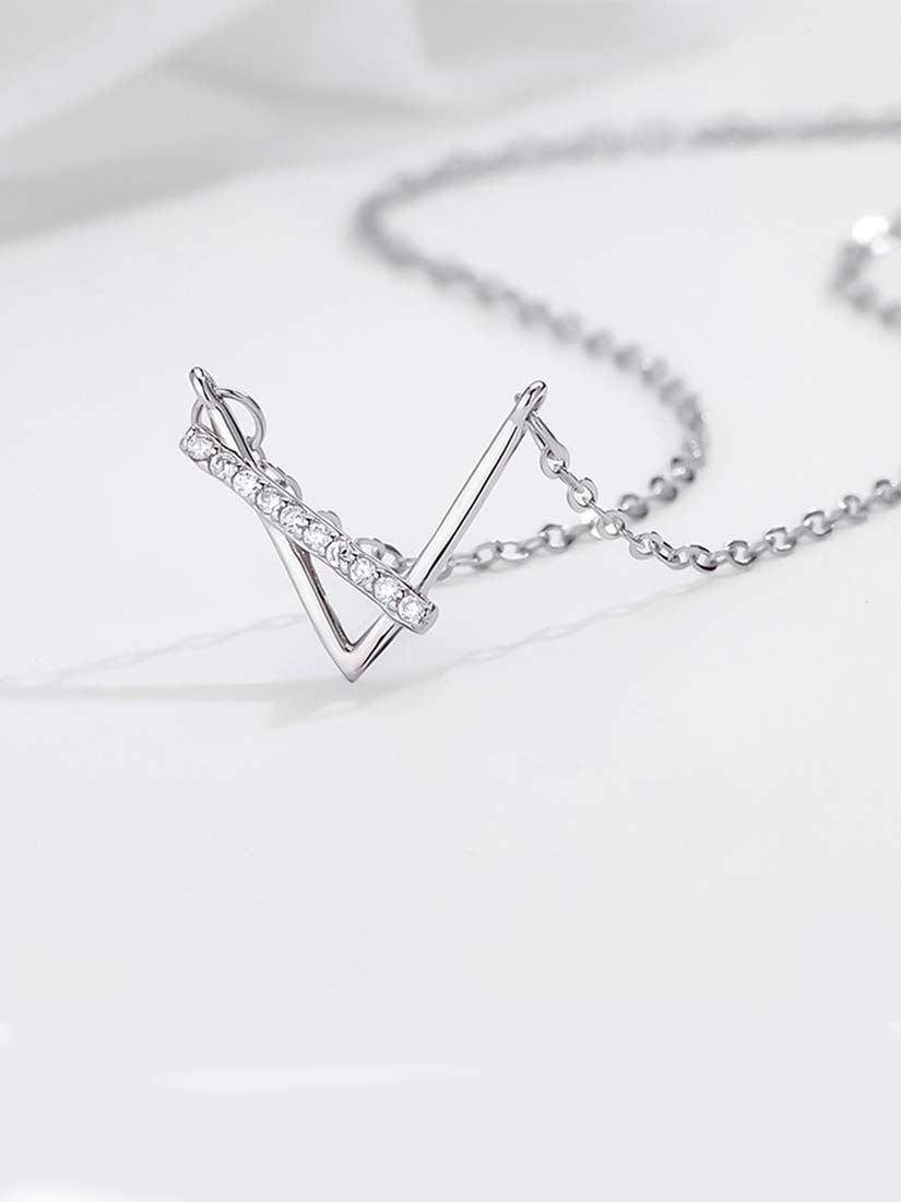 STE414N - Silver Necklace