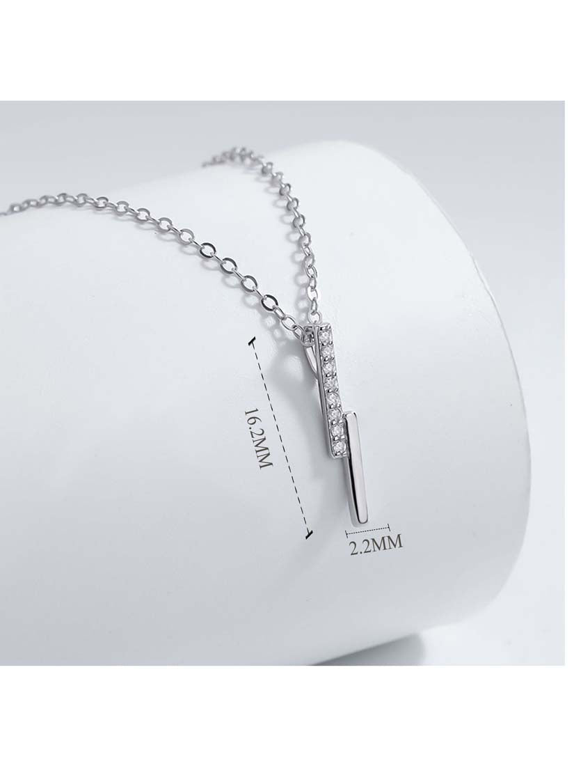 STE415N - Silver Necklace
