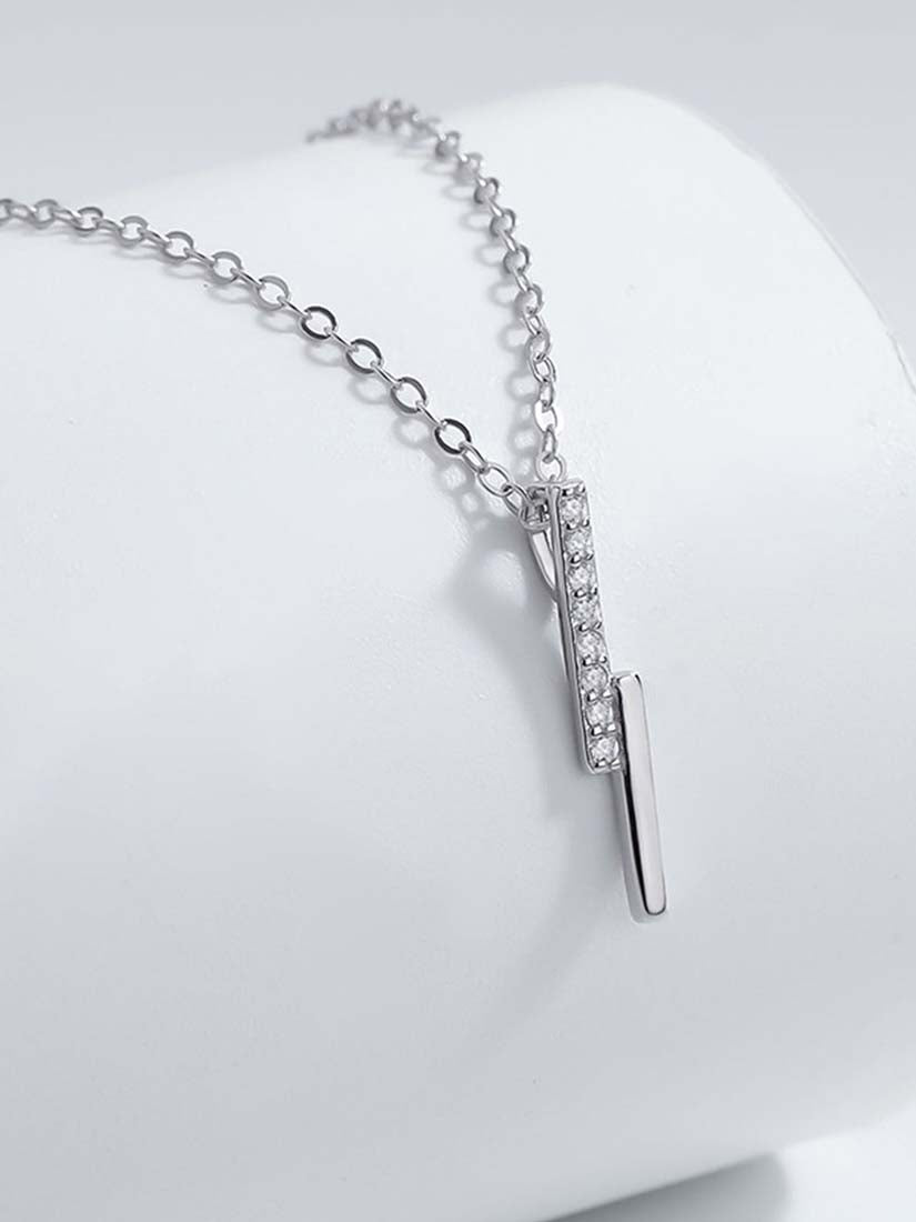 STE415N - Silver Necklace