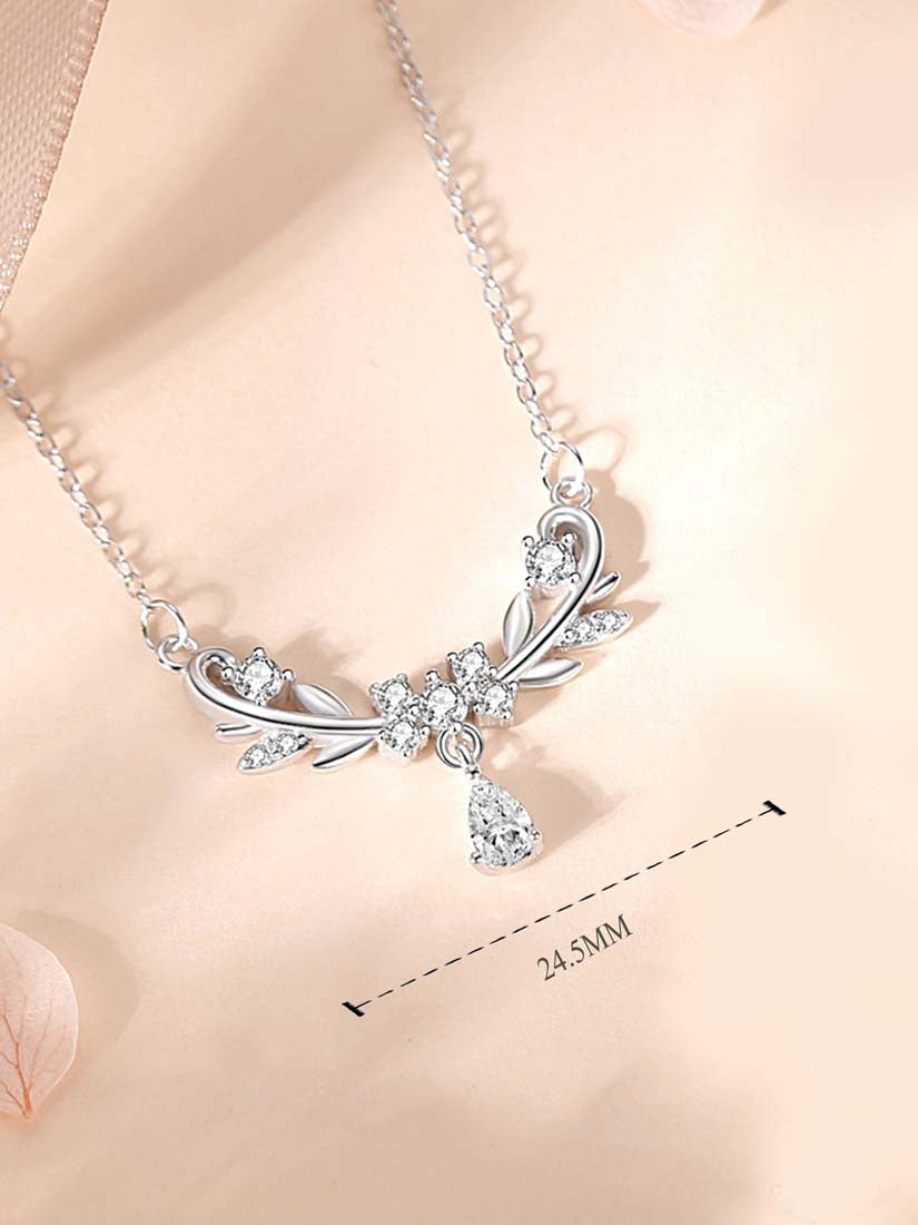 STE417N - Silver Necklace