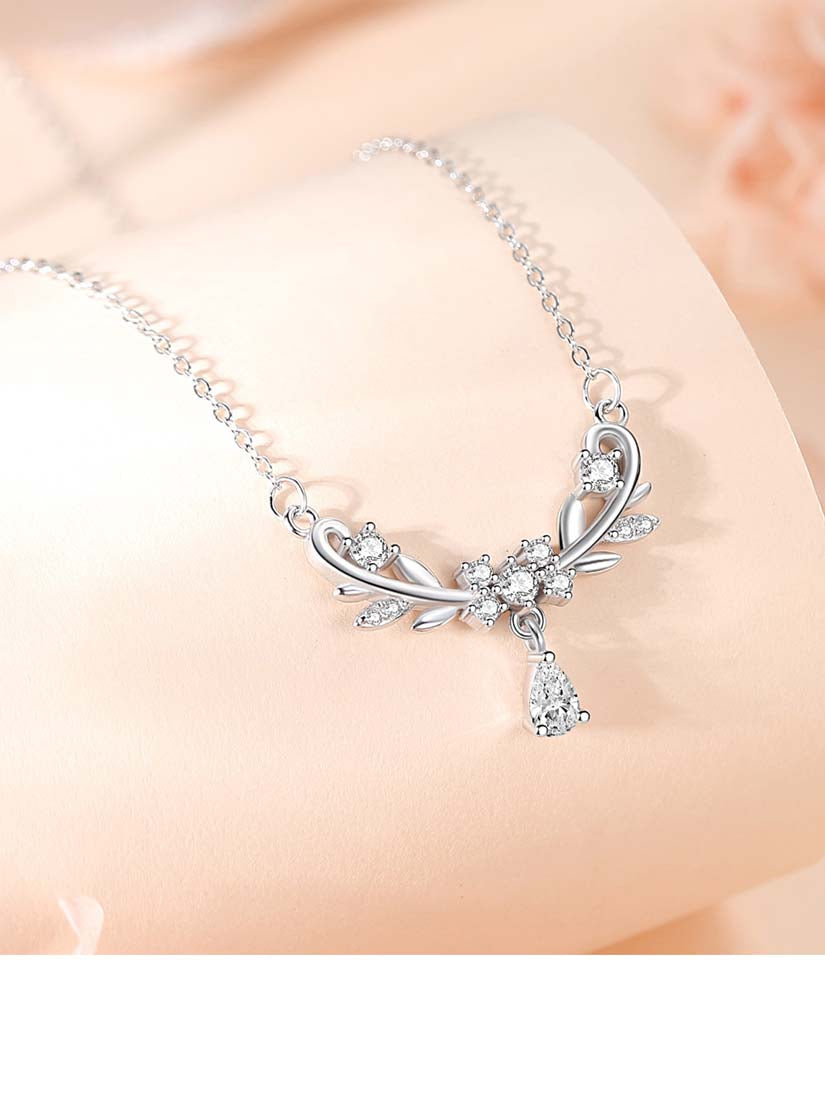 STE417N - Silver Necklace