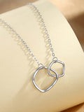 STE419N - Silver Necklace