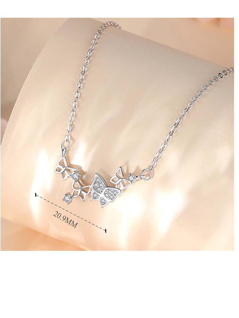 STE420N - Silver Necklace
