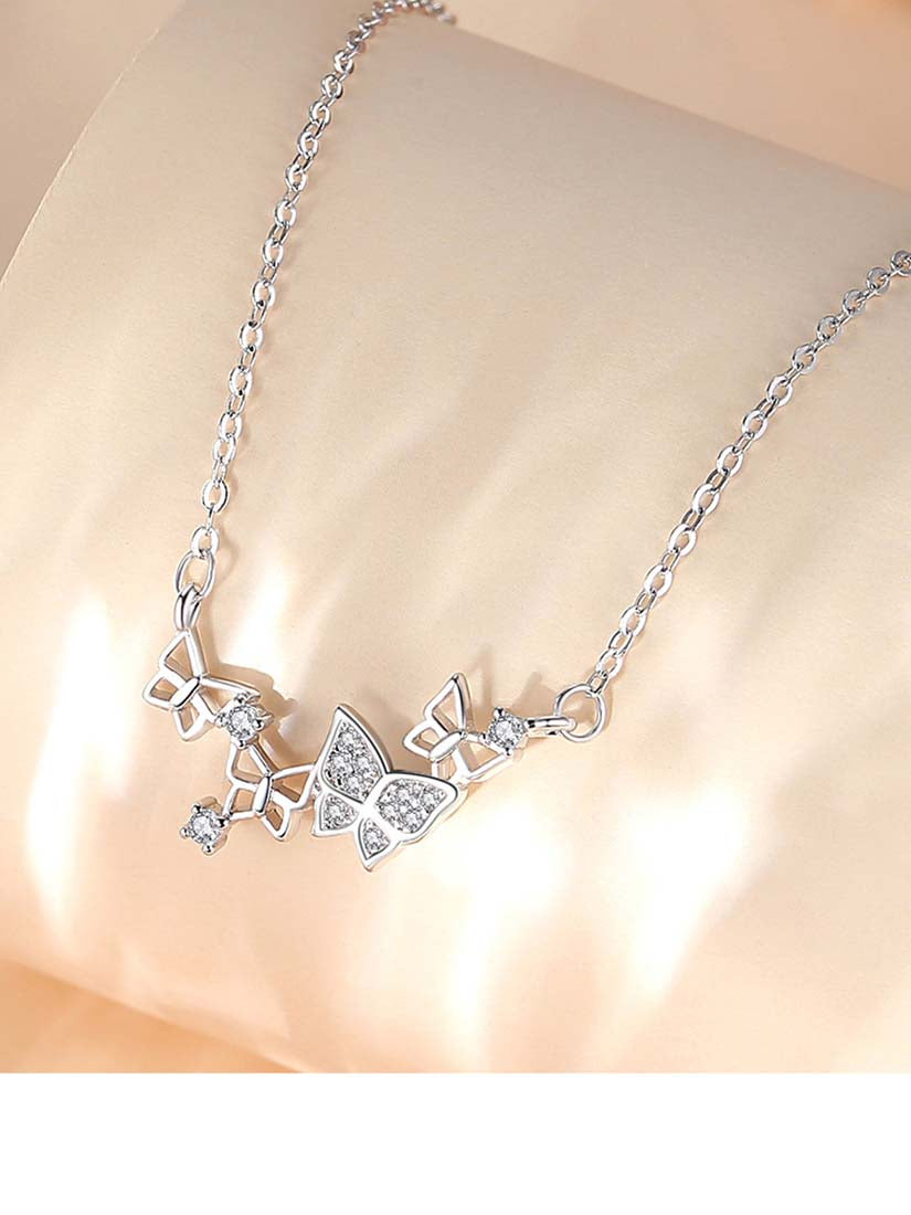 STE420N - Silver Necklace