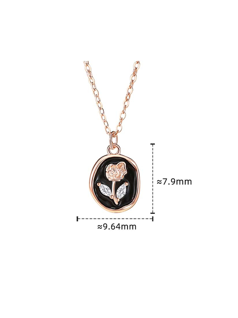 STE421N - Rose Gold Necklace