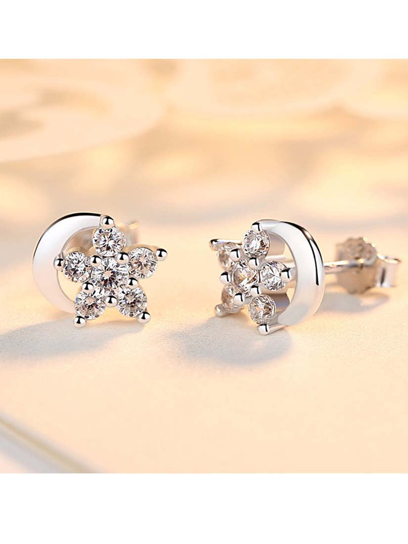 STE423E - Silver Earrings
