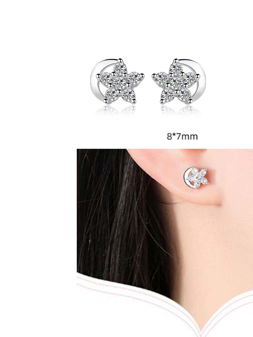 STE423E - Silver Earrings