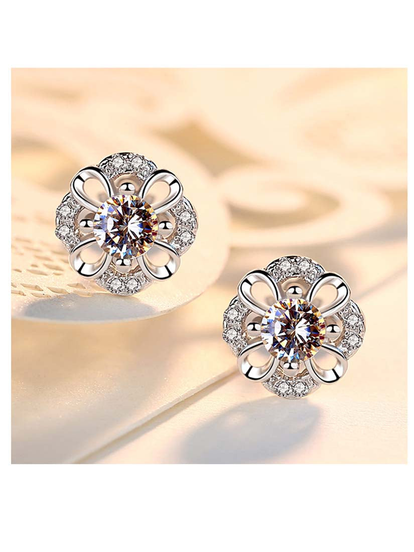 STE429E - Silver Earrings
