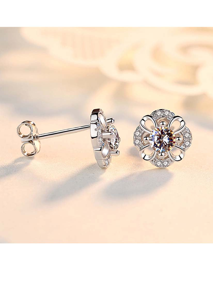 STE429E - Silver Earrings